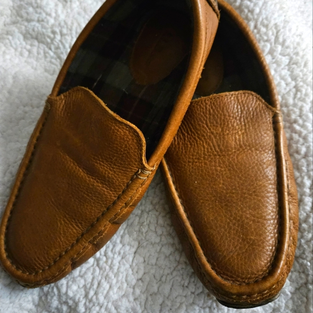 L.L Bean mens Moccasin Slippers Size 9